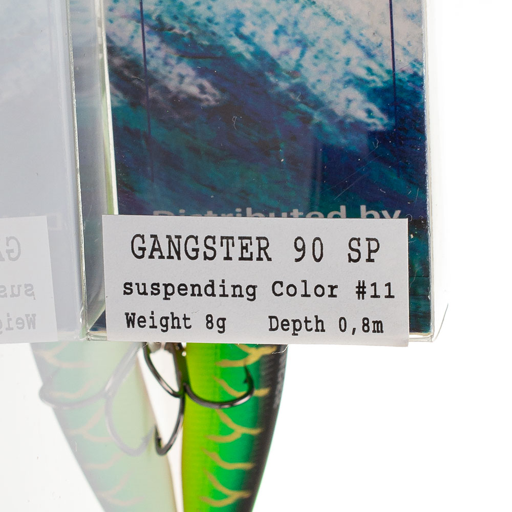 Воблер GANGSTER 90mm 8g col.11 (suspending) 2